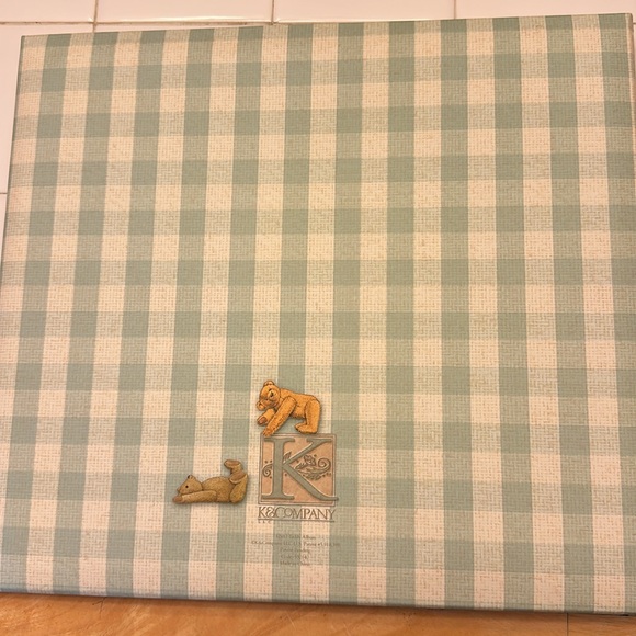 12 x 12 Teddy Bears Frame a name scrapbook photo album - Picture 5 of 5